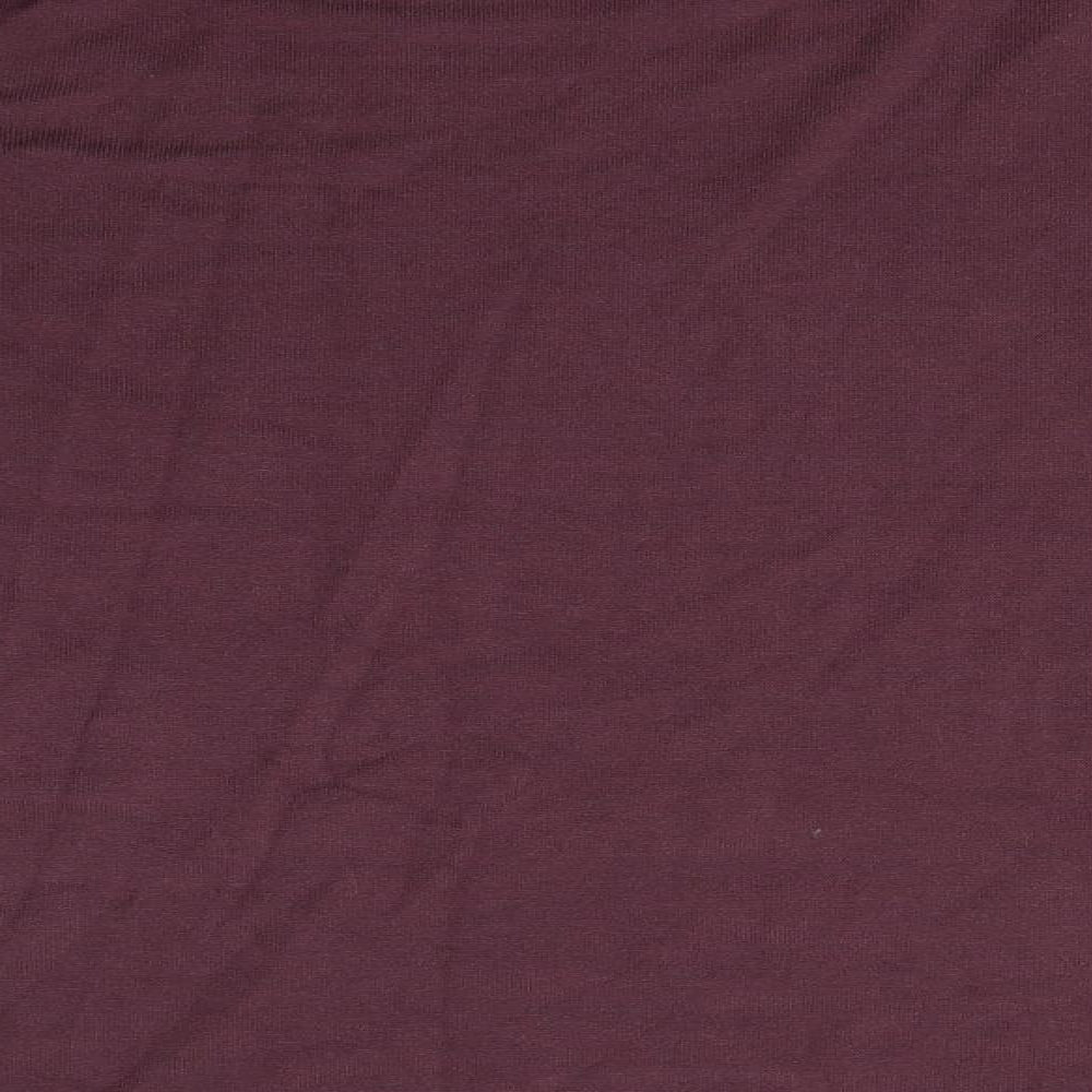 redherring Mens Purple Pullover Jumper Size L