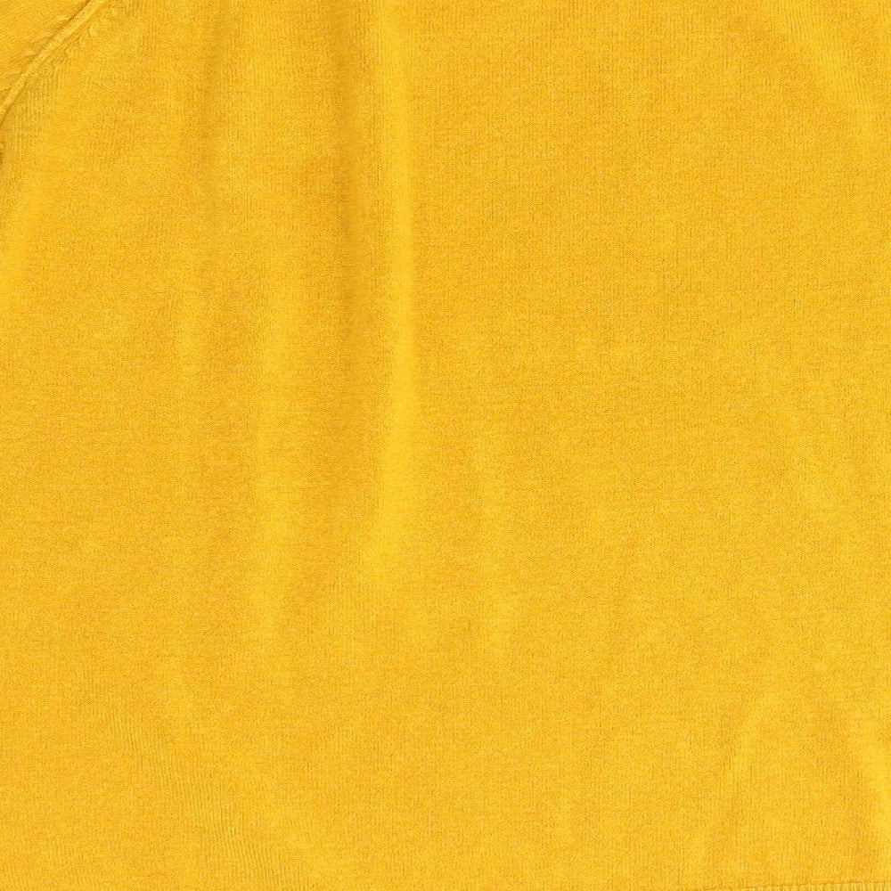 Matalan Womens Yellow Pullover Jumper Size 14