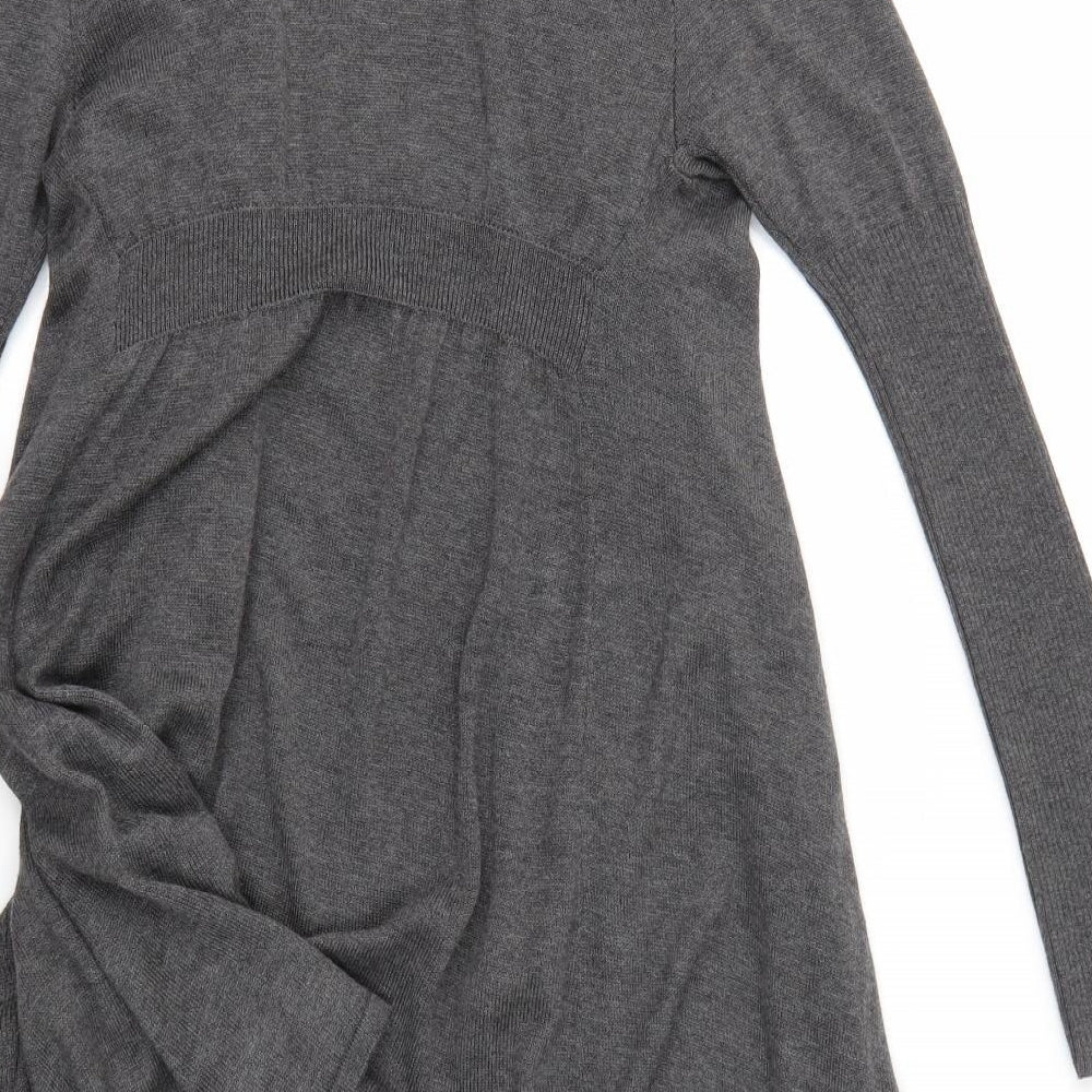 Marks & Spencer Womens Grey Cardigan Jumper Size S