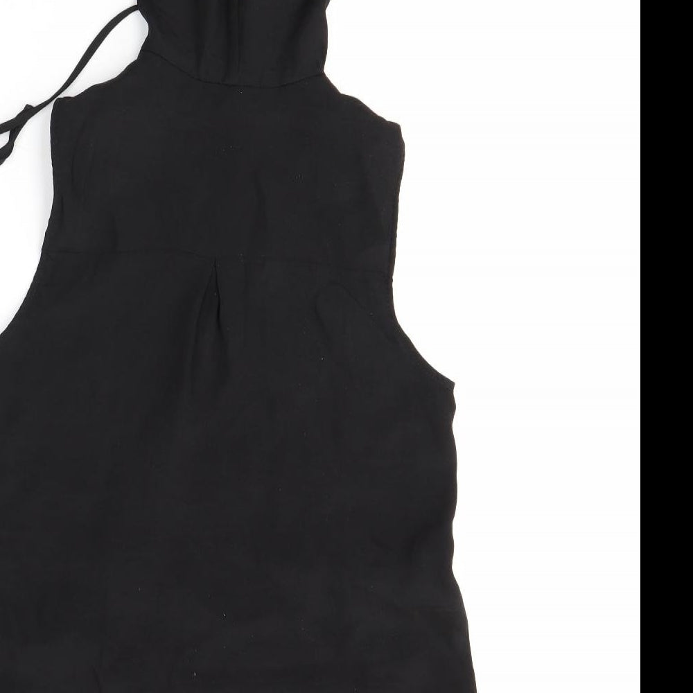 NEXT Womens Black Basic Blouse Size 10