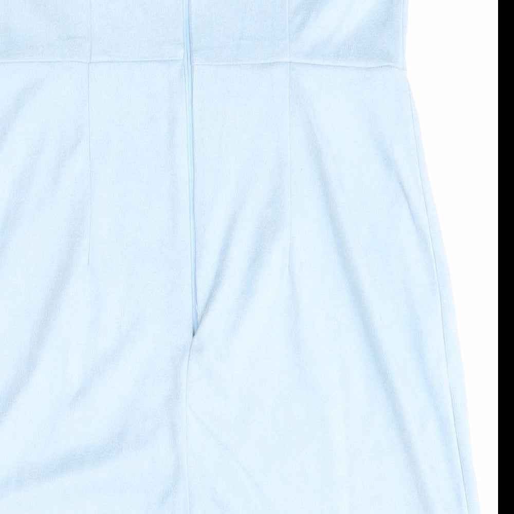 PRETTYLITTLETHING Womens Blue Mini Size 10
