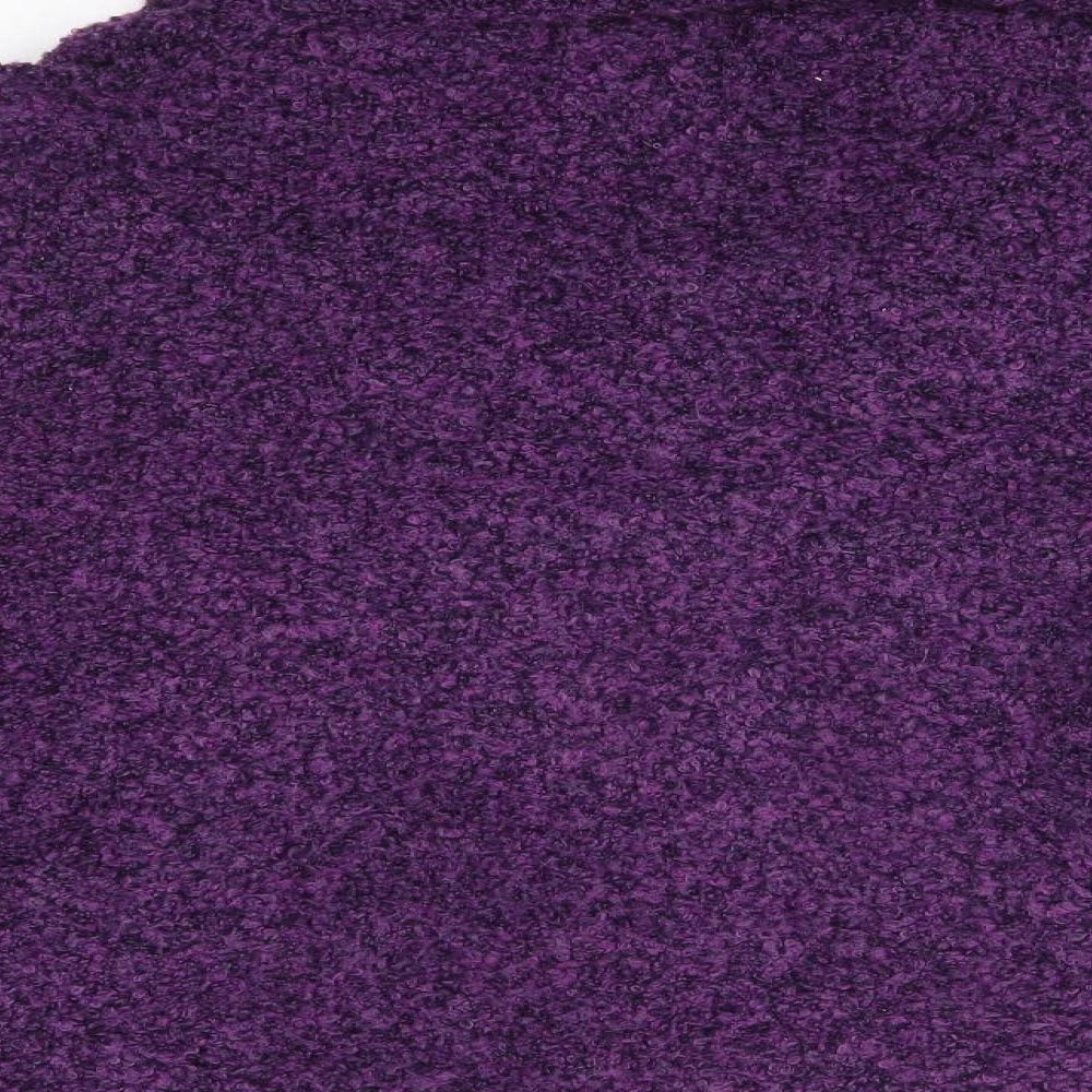 EWM Womens Purple Cardigan Jumper Size M
