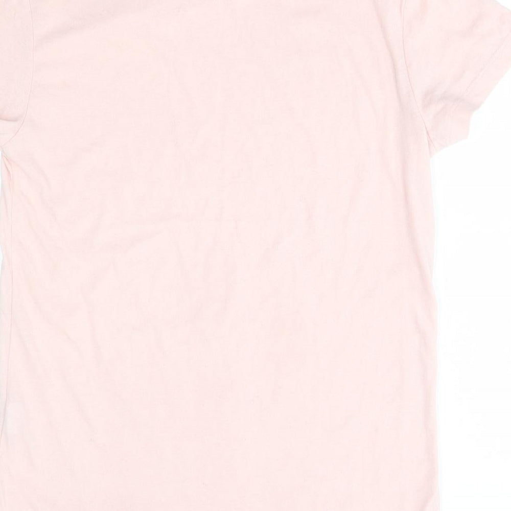 jetty Womens Pink Basic T-Shirt Size S