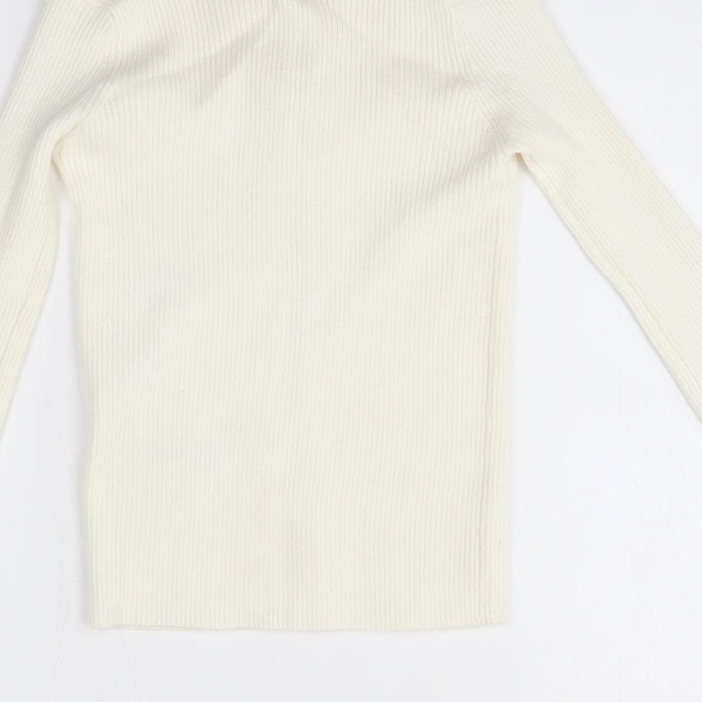 Atmosphere Womens Ivory Pullover Jumper Size 8