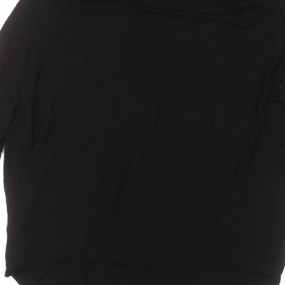 Eden rock Womens Black Basic T-Shirt Size XS