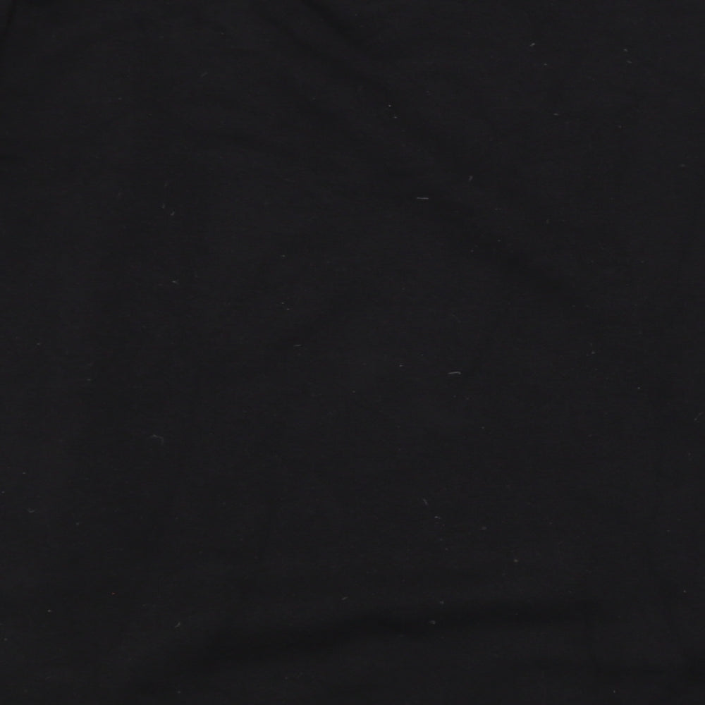 Papaya Womens Black Pullover Sweatshirt Size 12