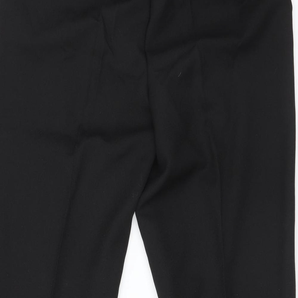 Damart Womens Black Trousers Size 16 L27 in