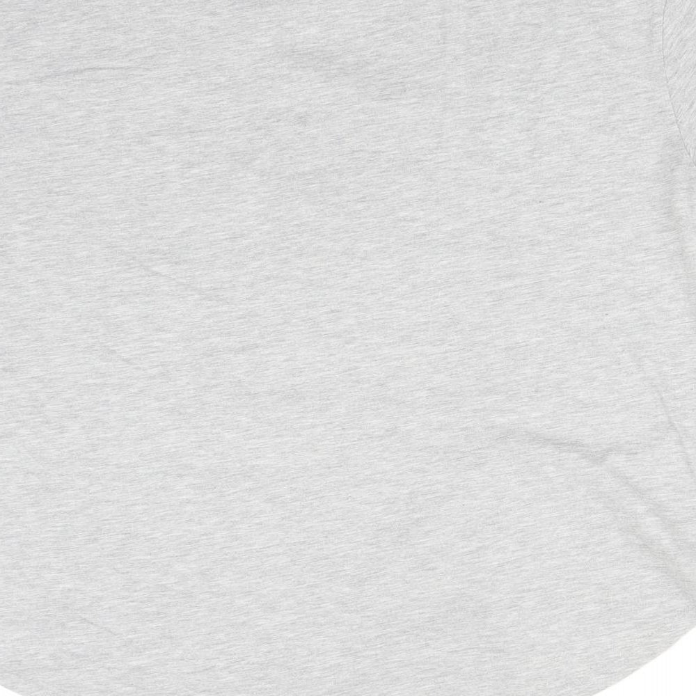 Very Womens Grey Basic T-Shirt Size 10 - LOS ANGELES