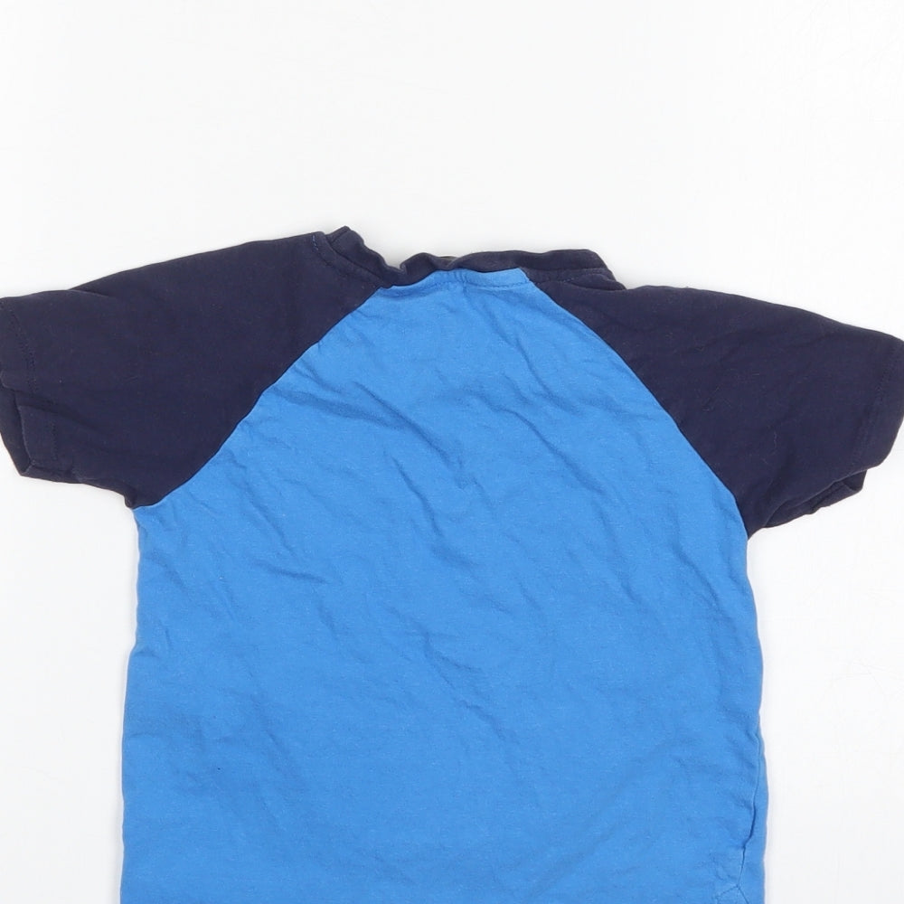 Pep&Co Boys Blue Basic T-Shirt Size 3-4 Years