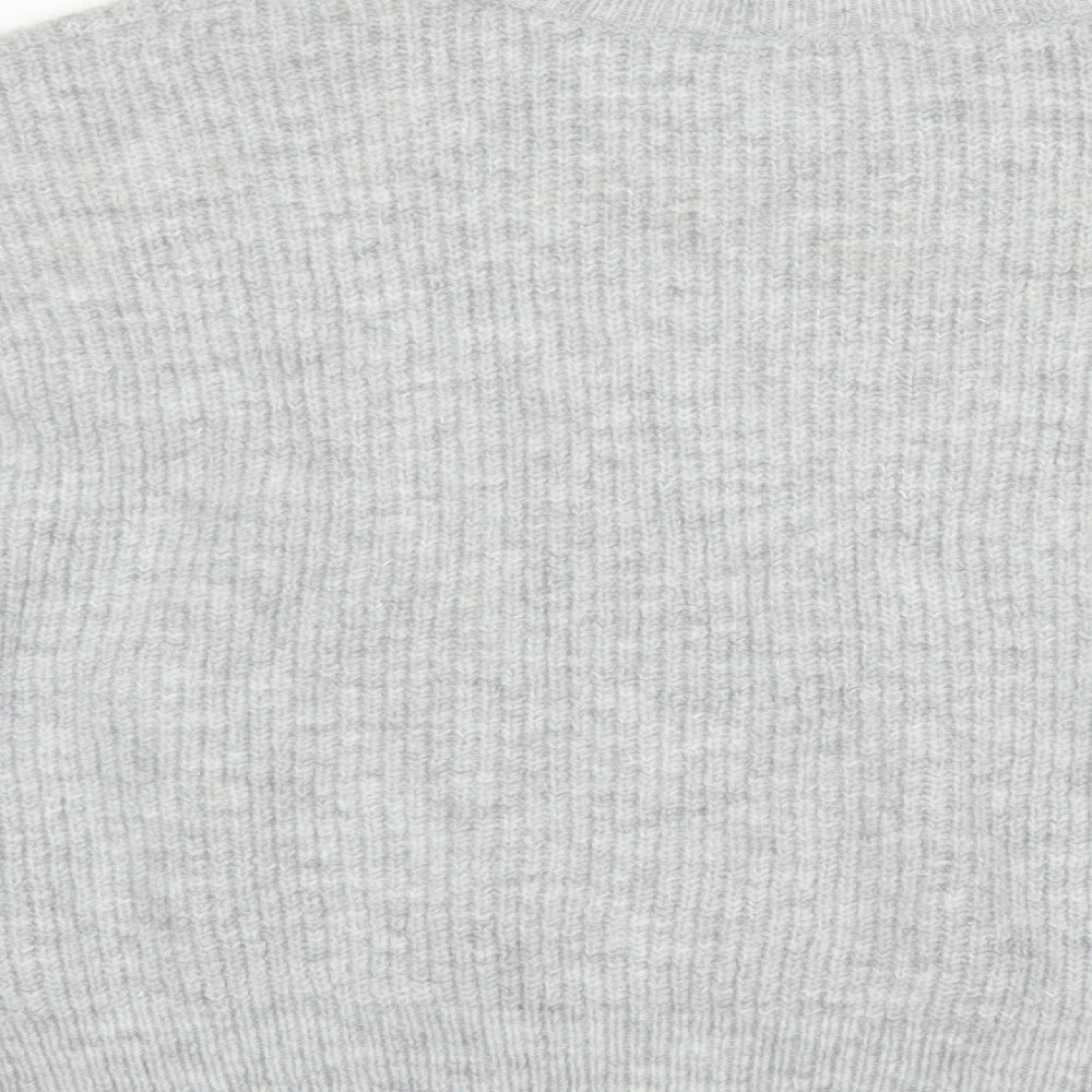 Topshop Womens Grey Pullover Jumper Size L