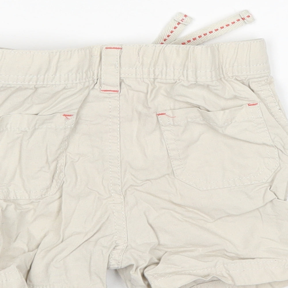 M&Co Boys Ivory Cropped Trousers Size 12-18 Months