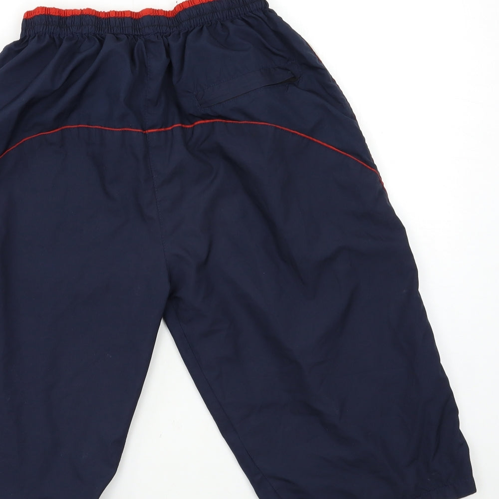 access Mens Blue Bermuda Shorts Size 26 in