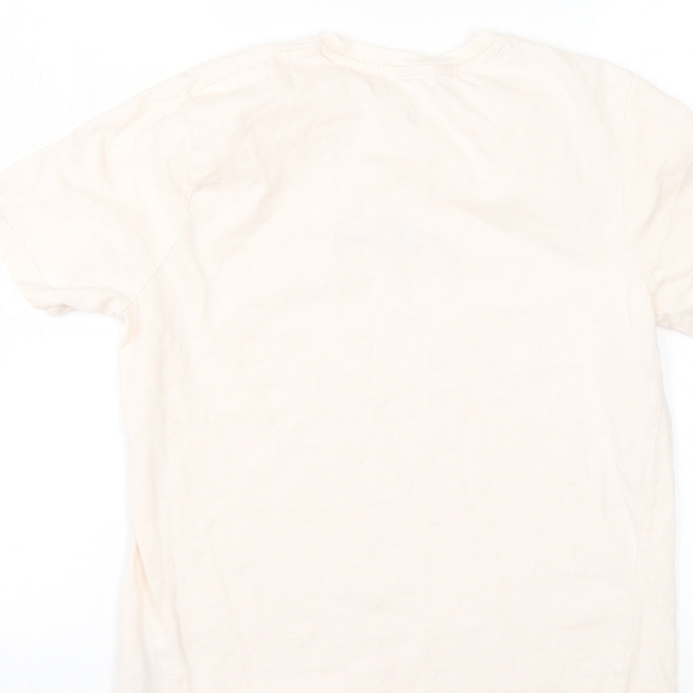 Boohoo Mens Pink T-Shirt Size S