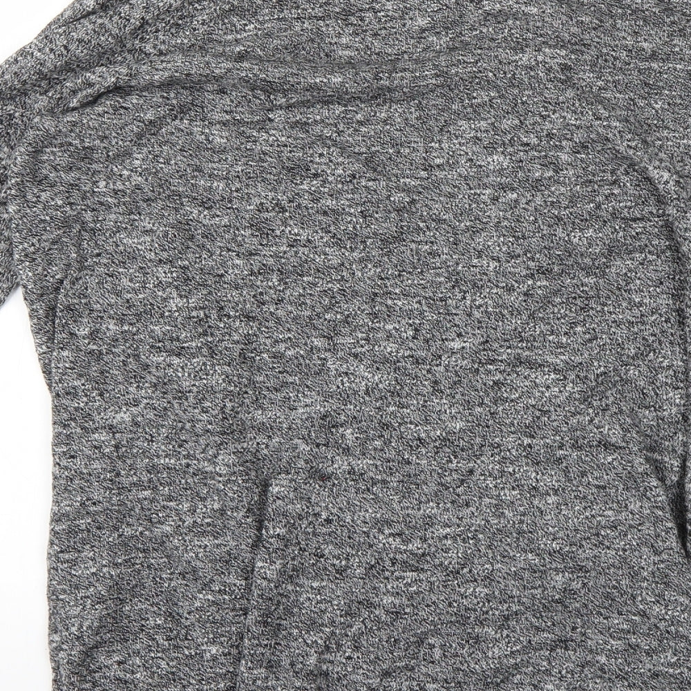 New Look Womens Grey Cardigan Jumper Size 10