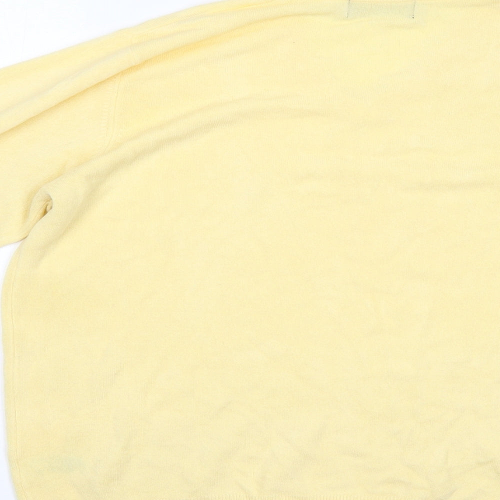 Marks and Spencer Womens Yellow Pullover Jumper Size M