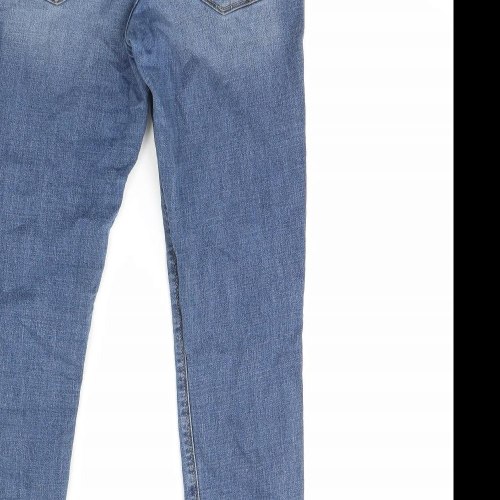 Modern series Womens Blue Denim Skinny Jeans Size M L29 in