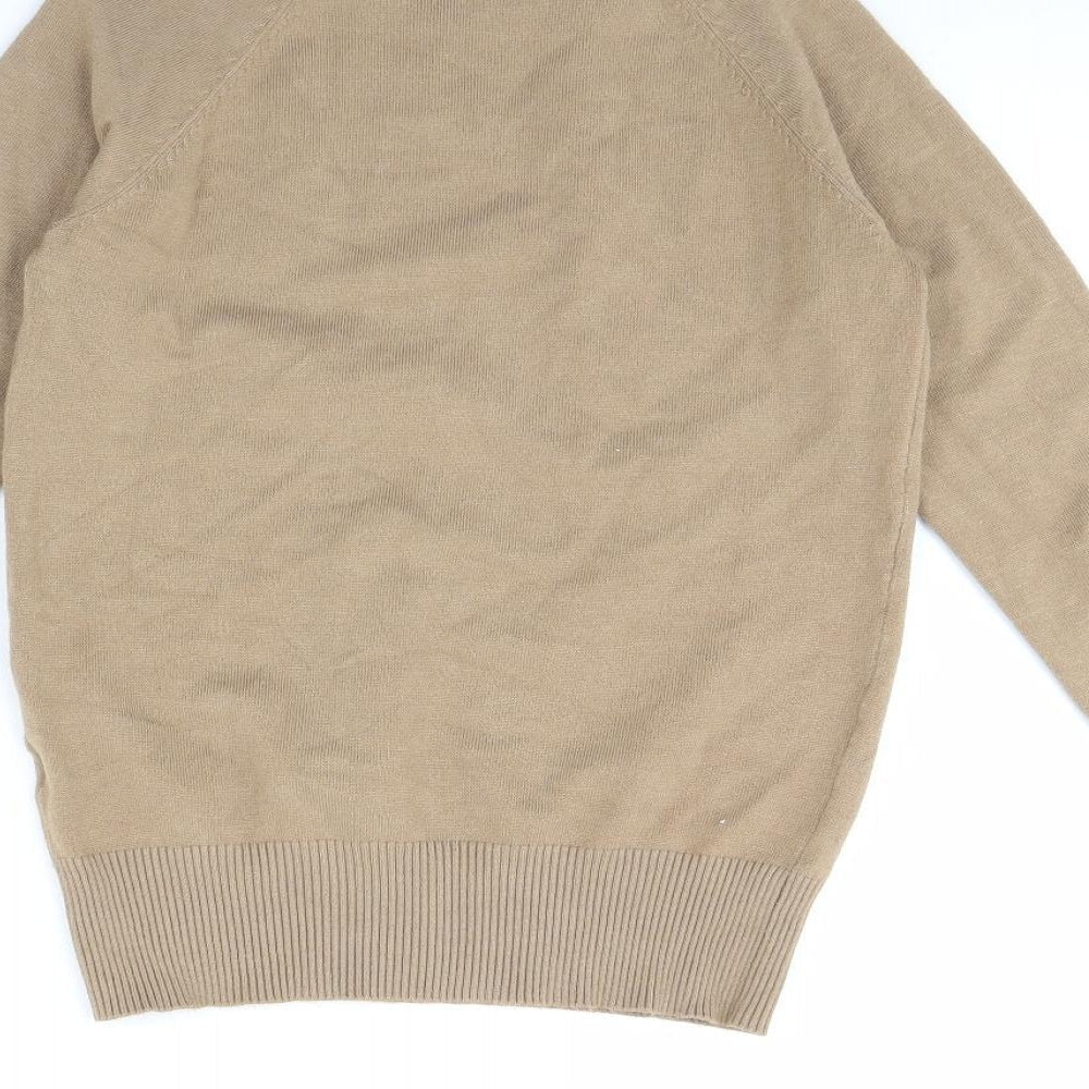Precchio colors concept Womens Beige Pullover Jumper Size 12