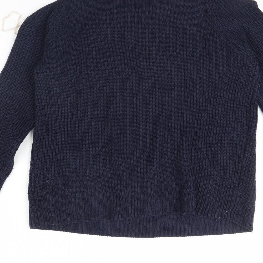 New Look Girls Blue Pullover Jumper Size 12 Years