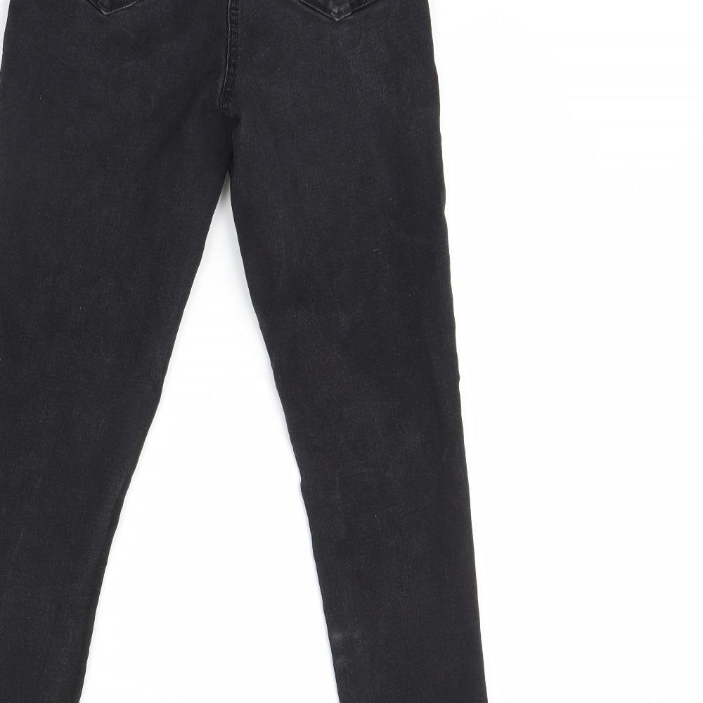 Denim Womens Black Denim Skinny Jeans Size 10 L26 in