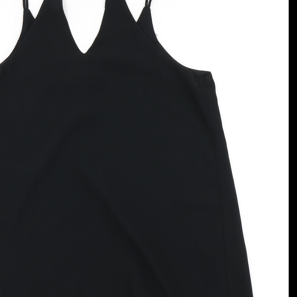 New Look Womens Black Camisole Blouse Size 8