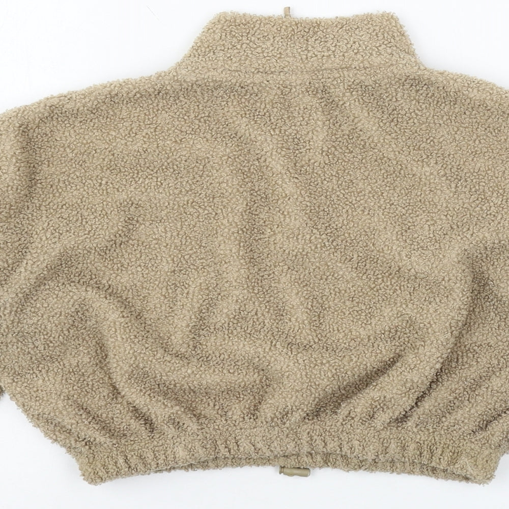 New Look Girls Brown Jersey Pullover Sweatshirt Size 10-11 Years