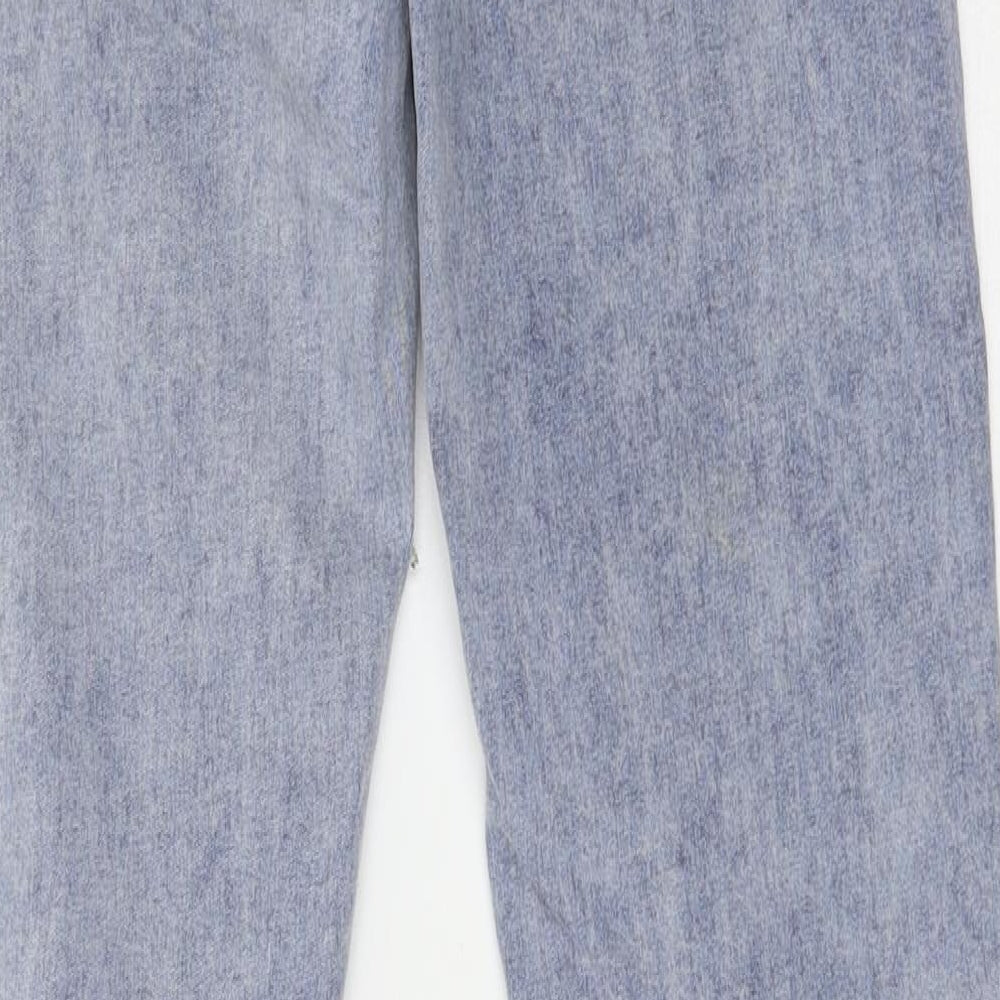 Preworn Womens Blue Denim Skinny Jeans Size 6 L20 in