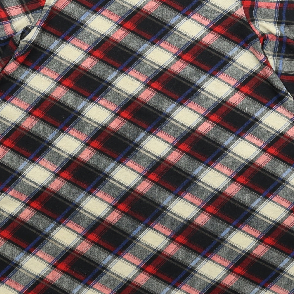 Glamorous Womens Multicoloured Check A-Line Size 8