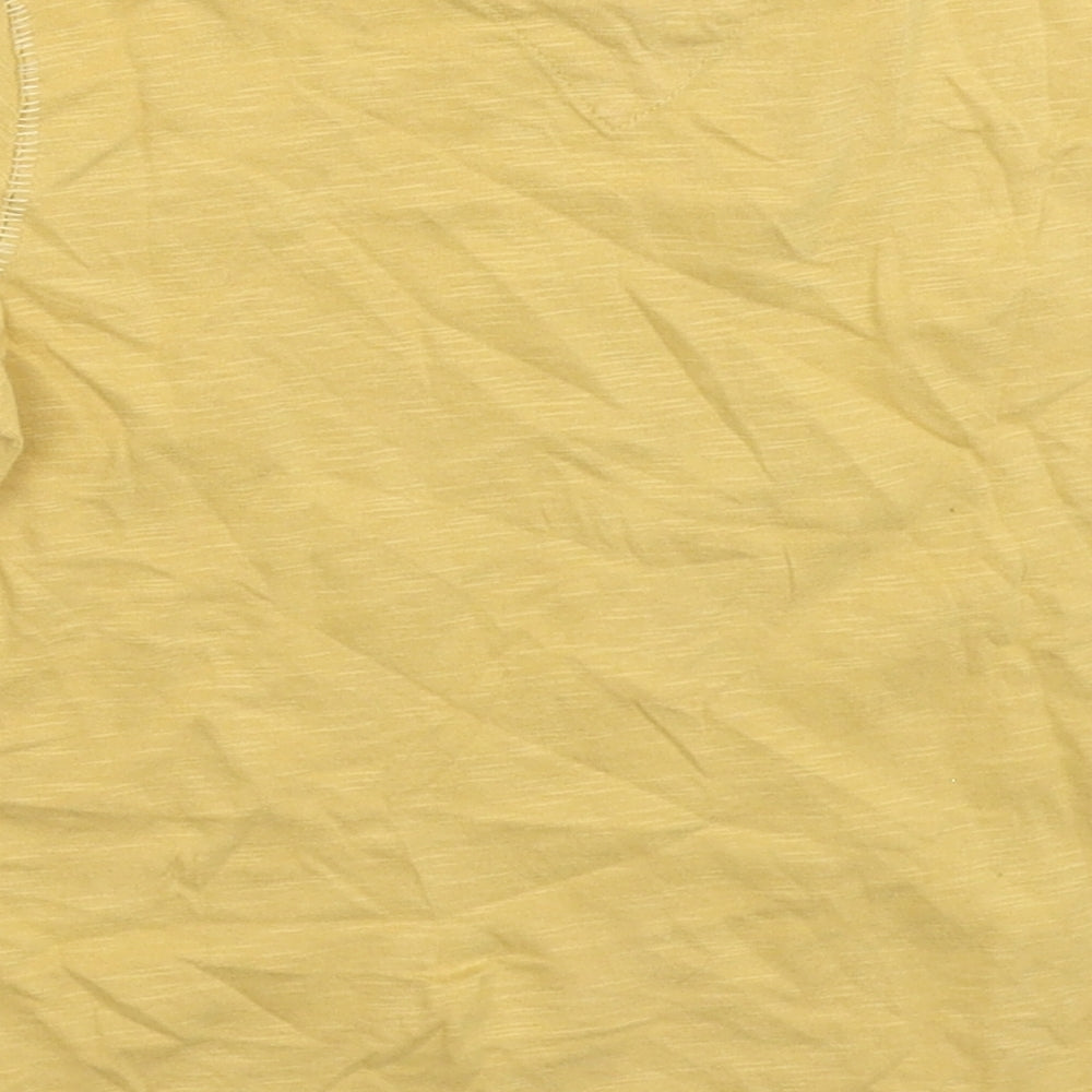 Next Boys Yellow Basic T-Shirt Size 5 Years