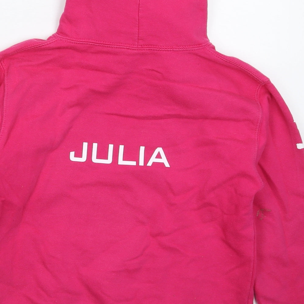 All We Do is Girls Pink Pullover Hoodie Size 10-11 Years