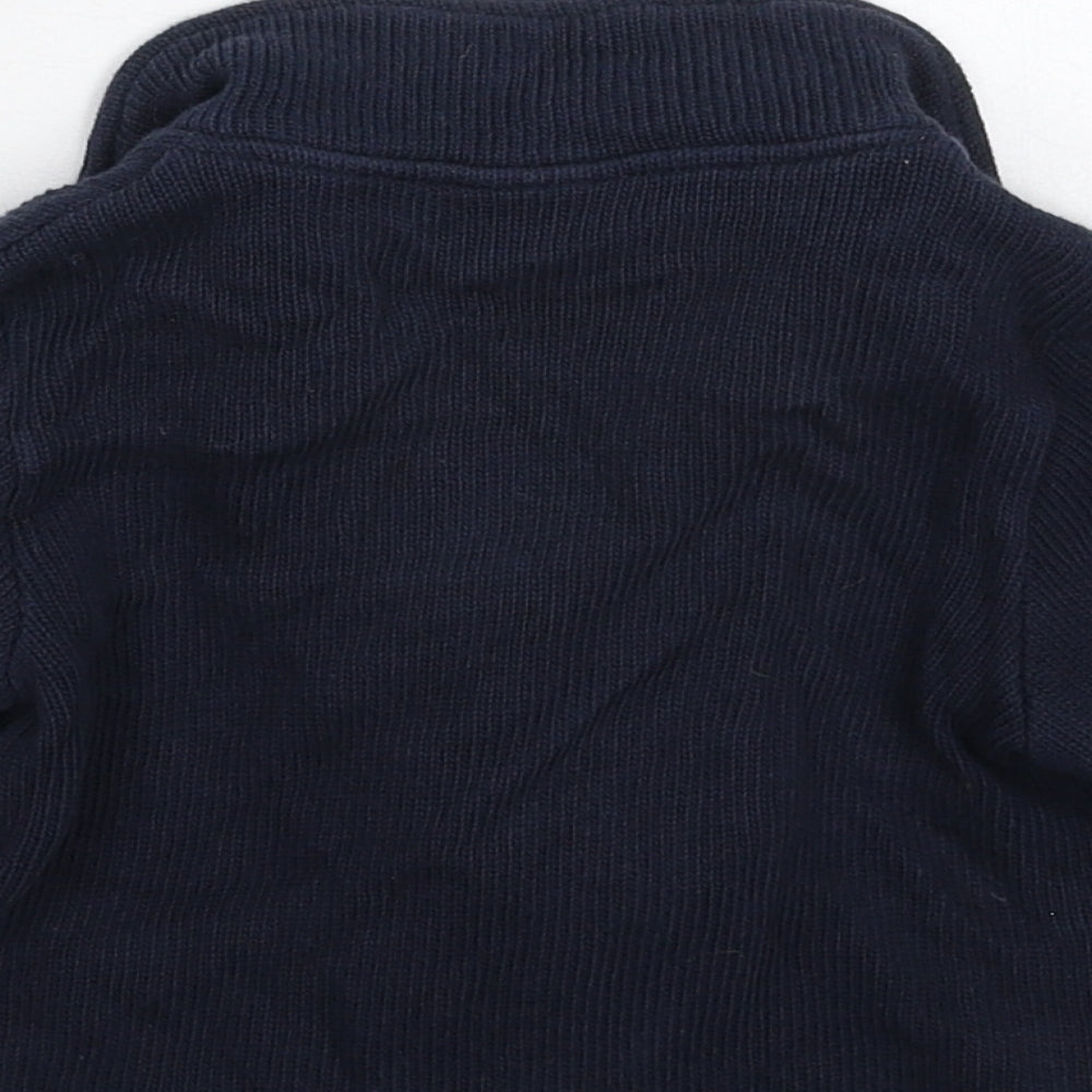 NEXT Boys Blue Knit Jacket Blazer Size 6-9 Months