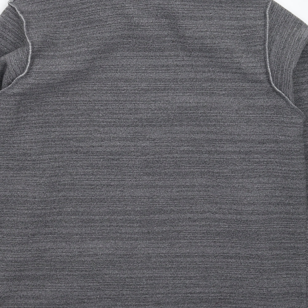 Joie de Vivre Womens Grey Fleece Jacket Size M