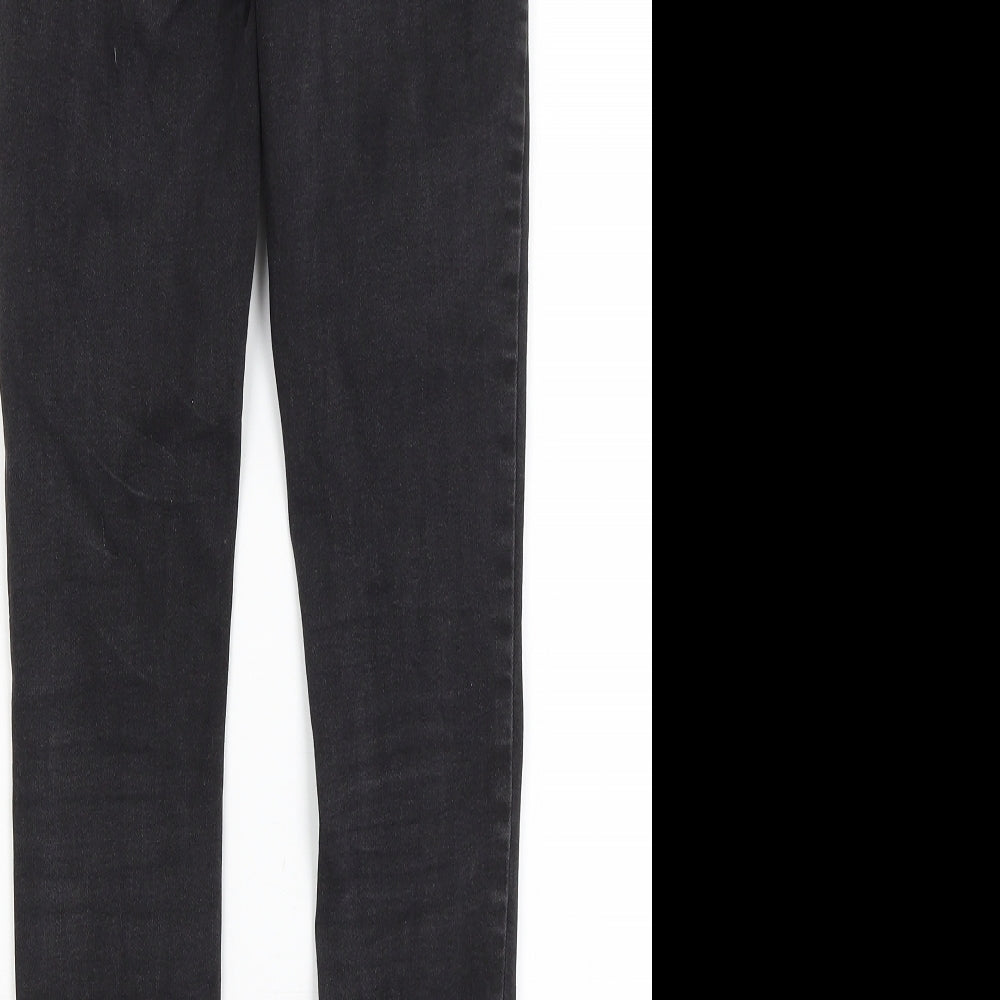 Denim Co Womens Black Skinny Jeans Size 6 L27 in