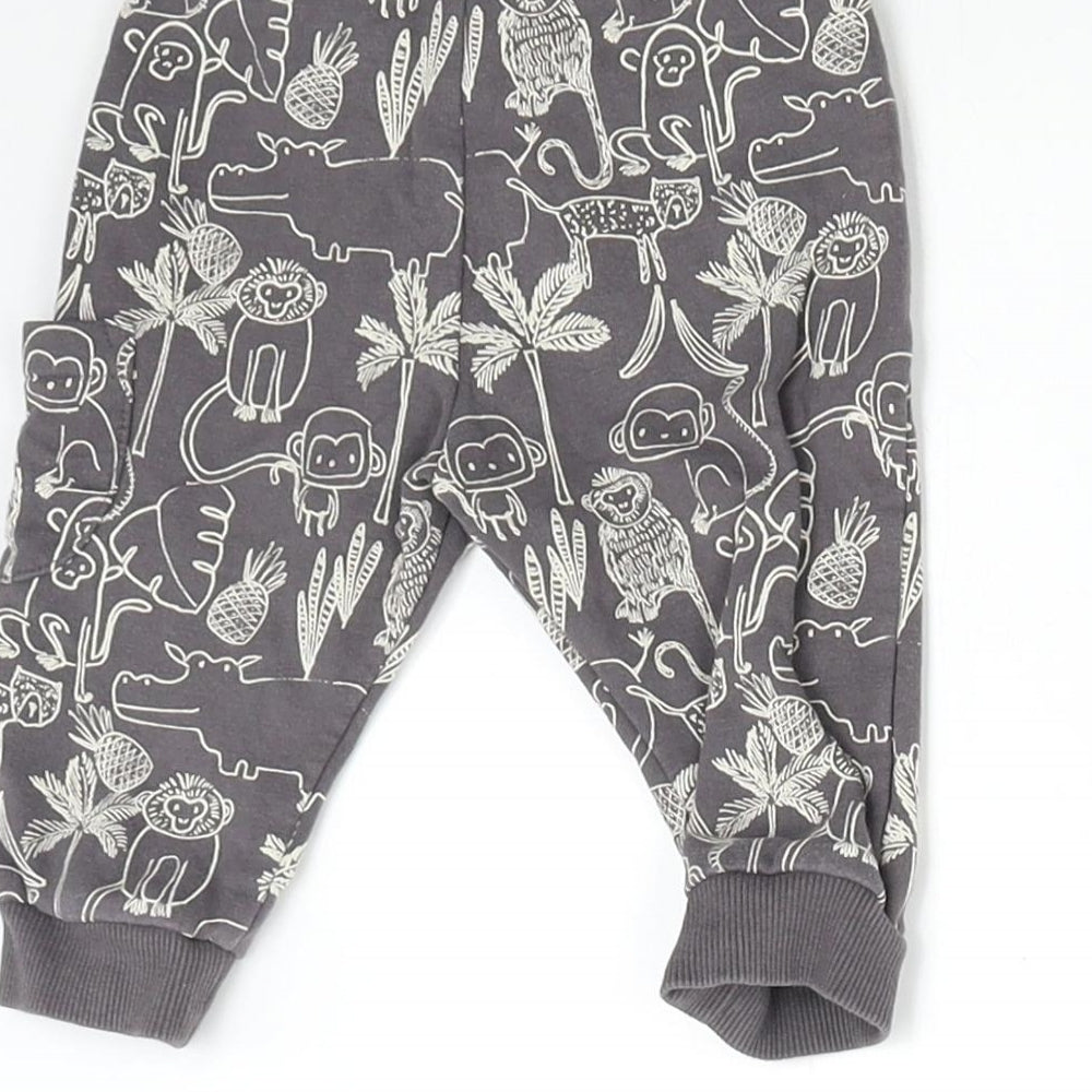 Marks & Spencer Baby Grey Sweatpants Trousers Size 3-6 Months