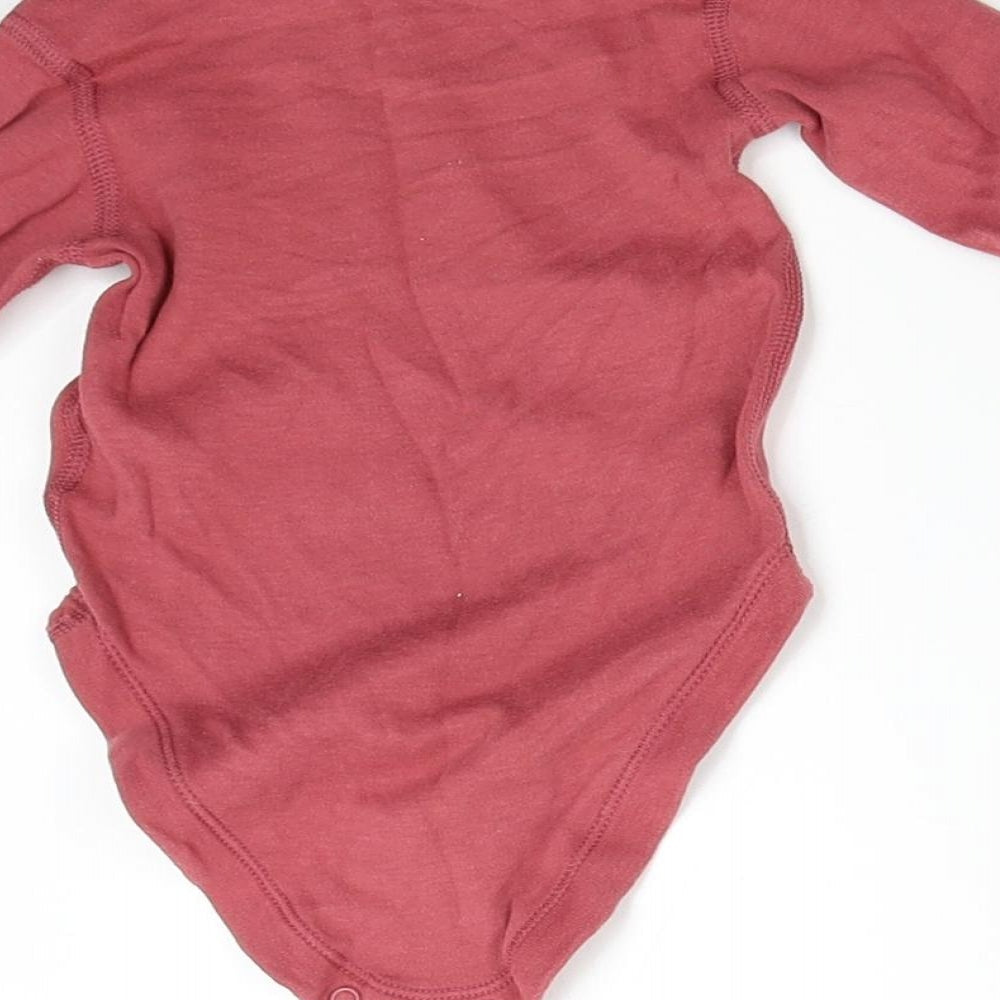 Marks & Spencer Baby Red Babygrow One-Piece Size 3-6 Months