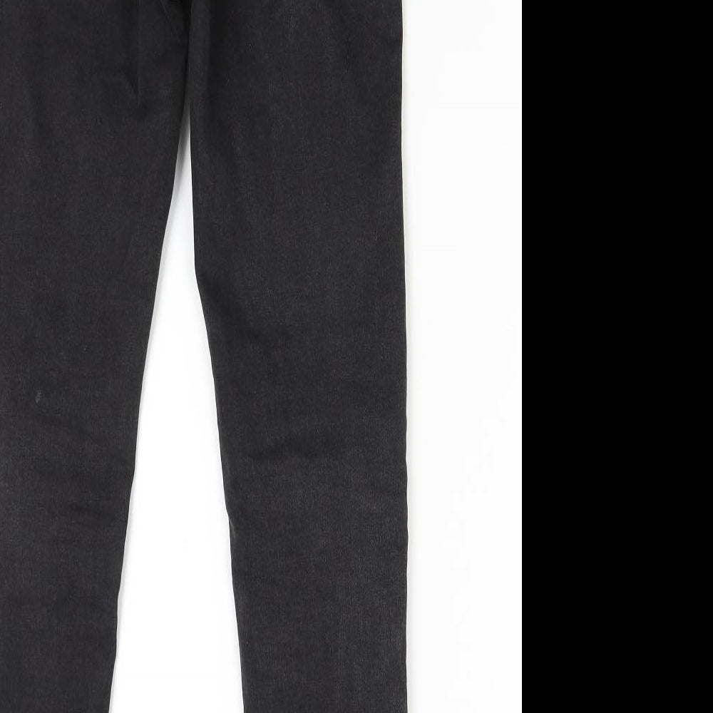 Primark Womens Black Denim Skinny Jeans Size 28 L29 in
