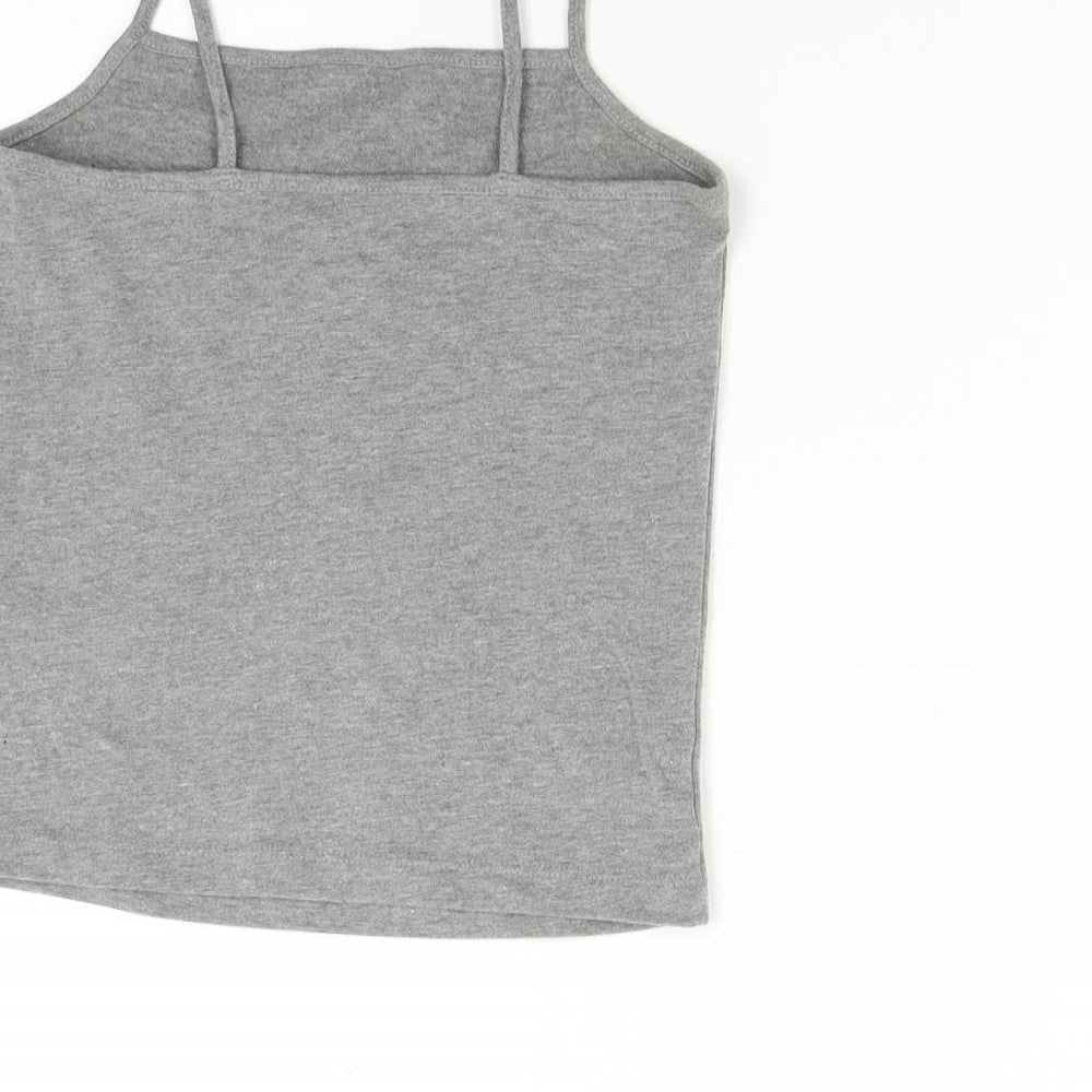 Wild Fable Womens Grey Basic Tank Size XS