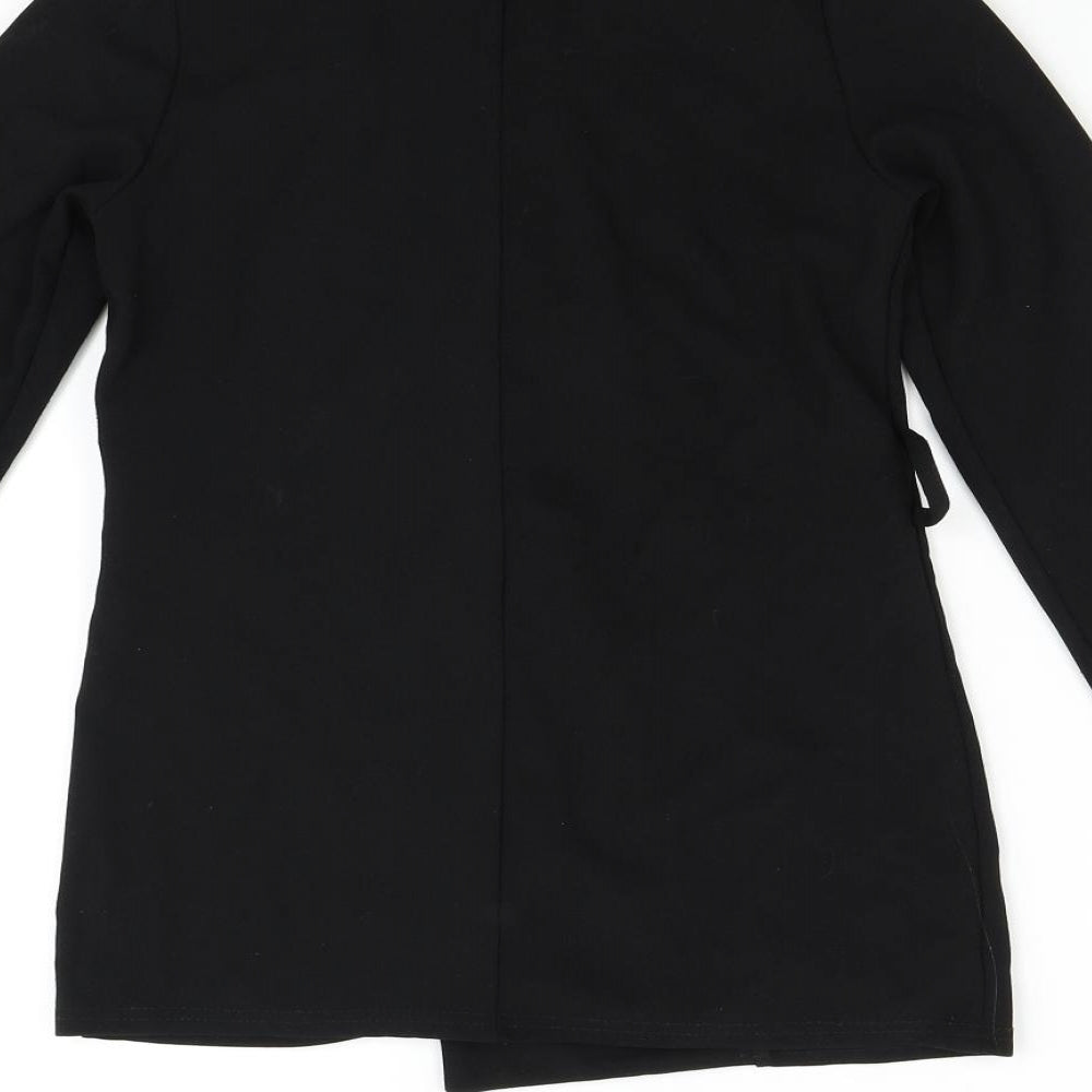 Boohoo Womens Black Jacket Blazer Size 10