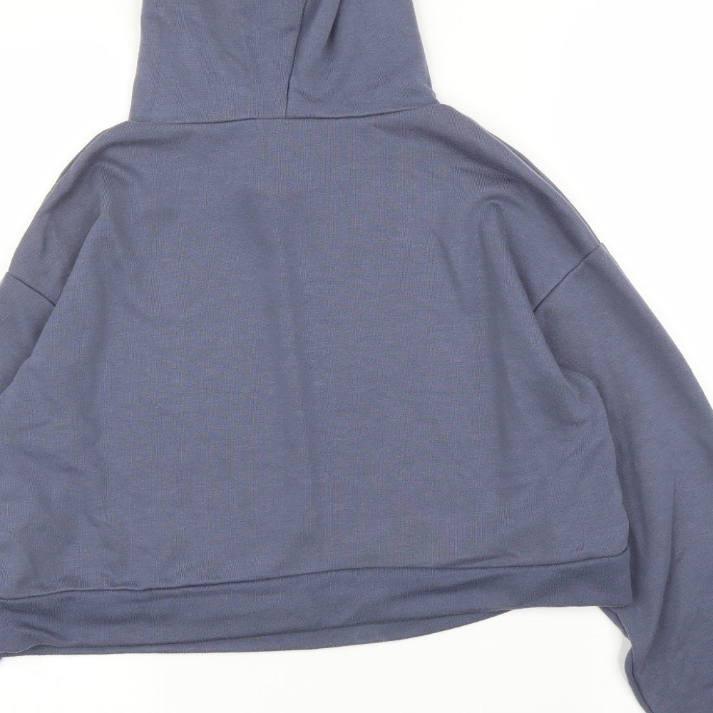 Jeff & Co Womens Blue Pullover Hoodie Size 8