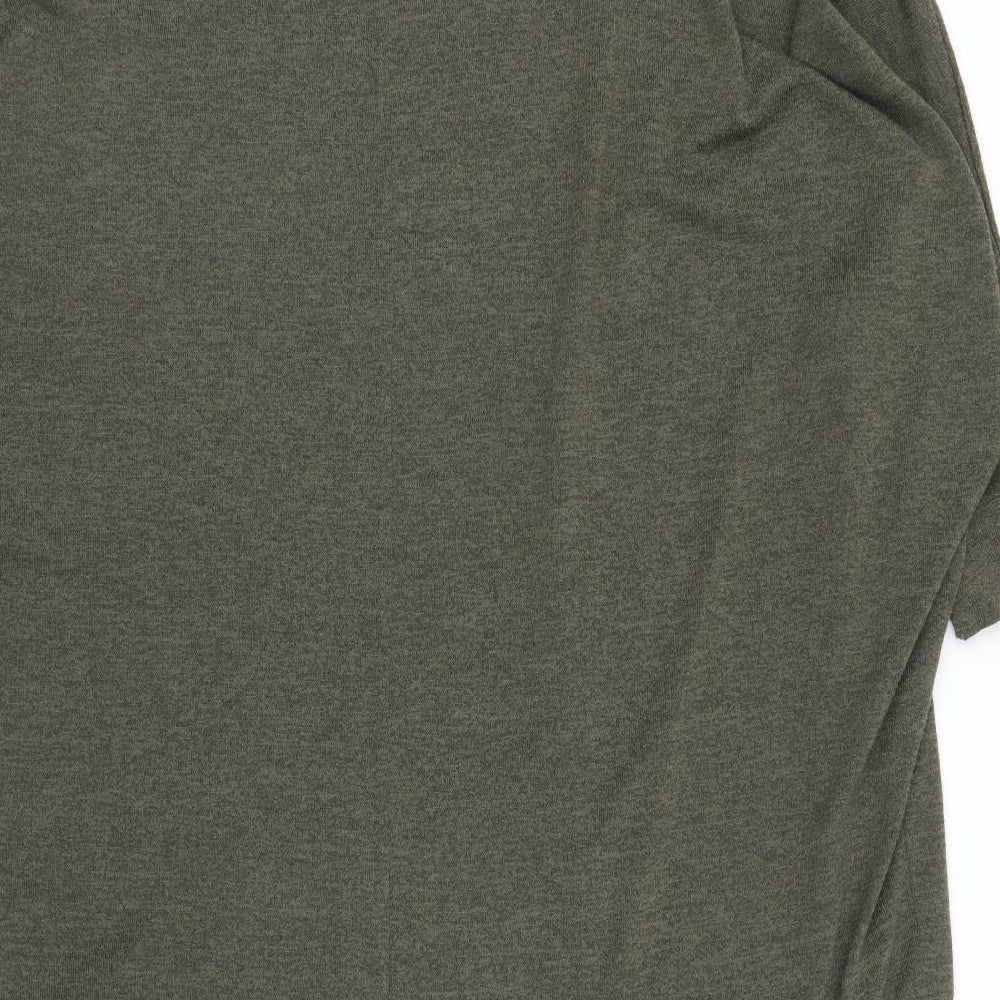 New Look Womens Green Basic Blouse Size S