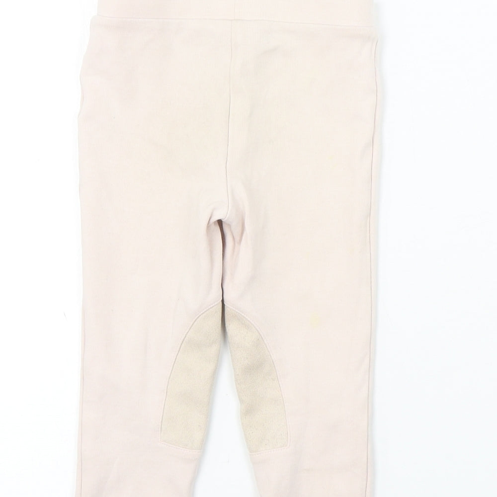 Preworn Girls Pink Sweatpants Trousers Size 2-3 Years