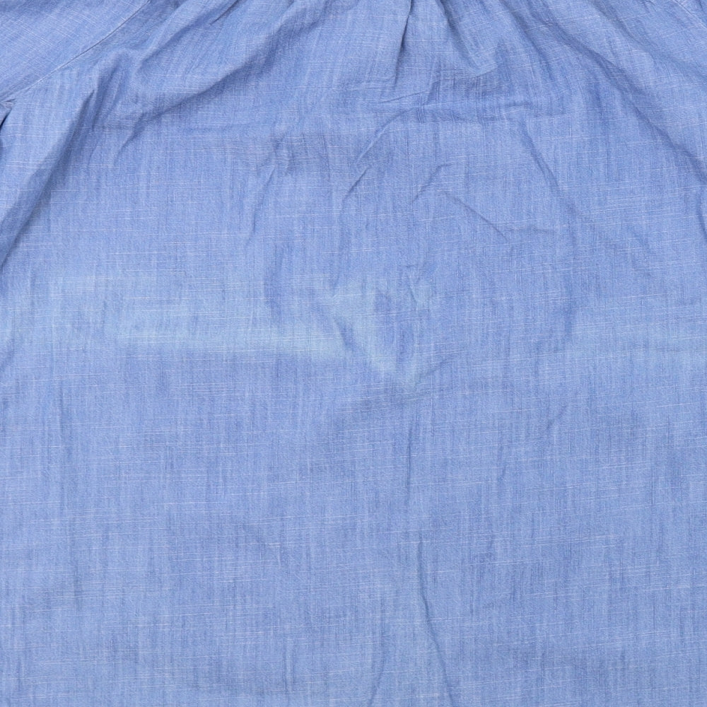 TU Womens Blue A-Line Size 10
