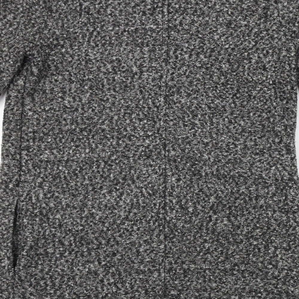 Marks and Spencer Womens Grey Cardigan Jumper Size 8