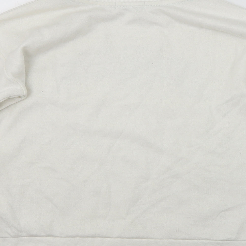 Primark Girls White Pullover Jumper Size 11-12 Years