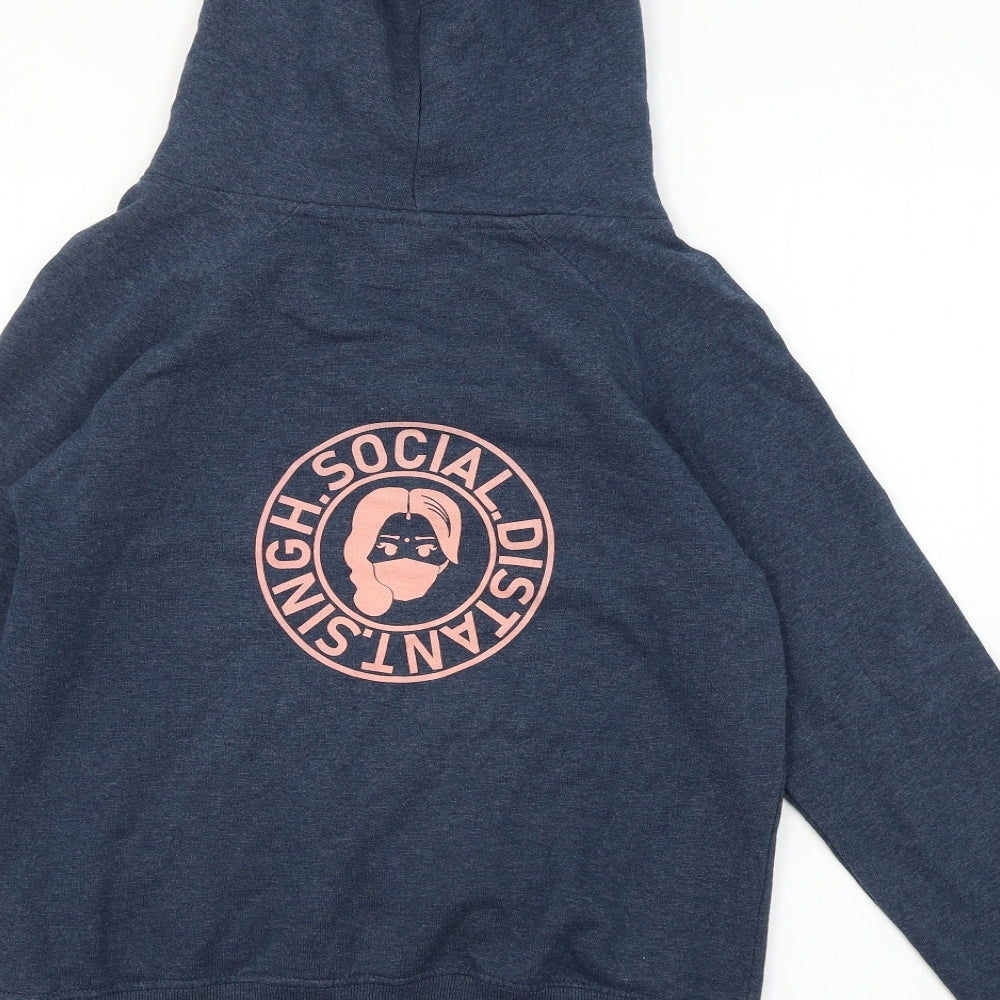 Oeko Tex Mens Grey Pullover Hoodie Size S