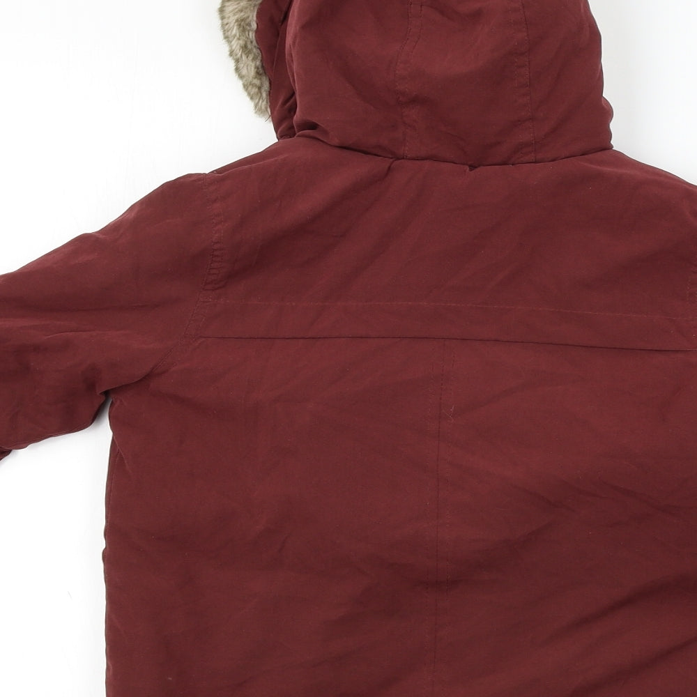 Marks & Spencer Boys Brown Jacket Coat Size 4XL
