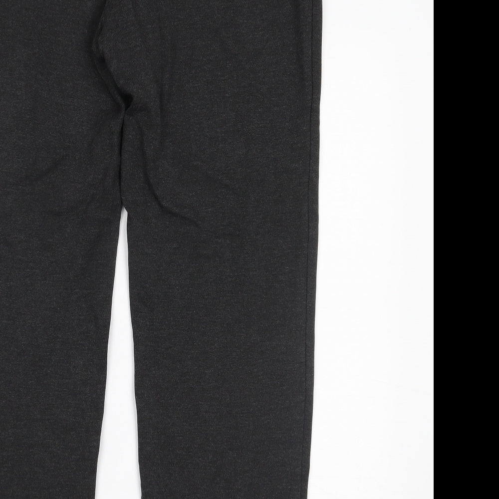 Marks and Spencer Womens Grey Trousers Size 16 L23.5 in