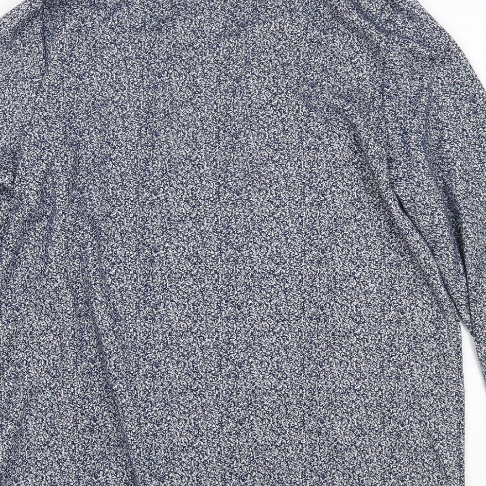New Look Womens Blue Cardigan Jumper Size 14