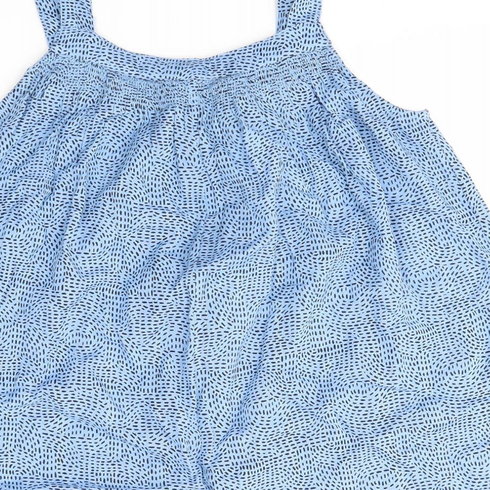 NEXT Womens Blue Basic Blouse Size 6