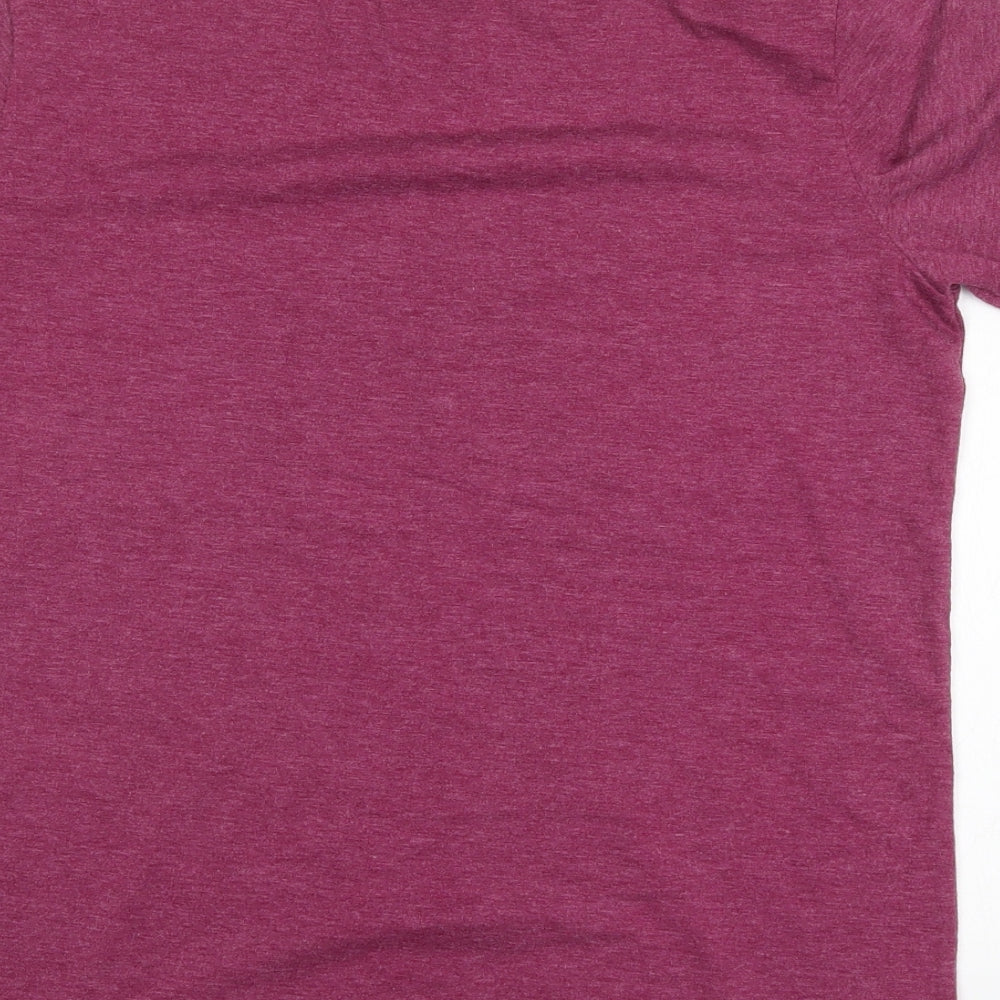 Preworn Womens Purple Basic T-Shirt Size S