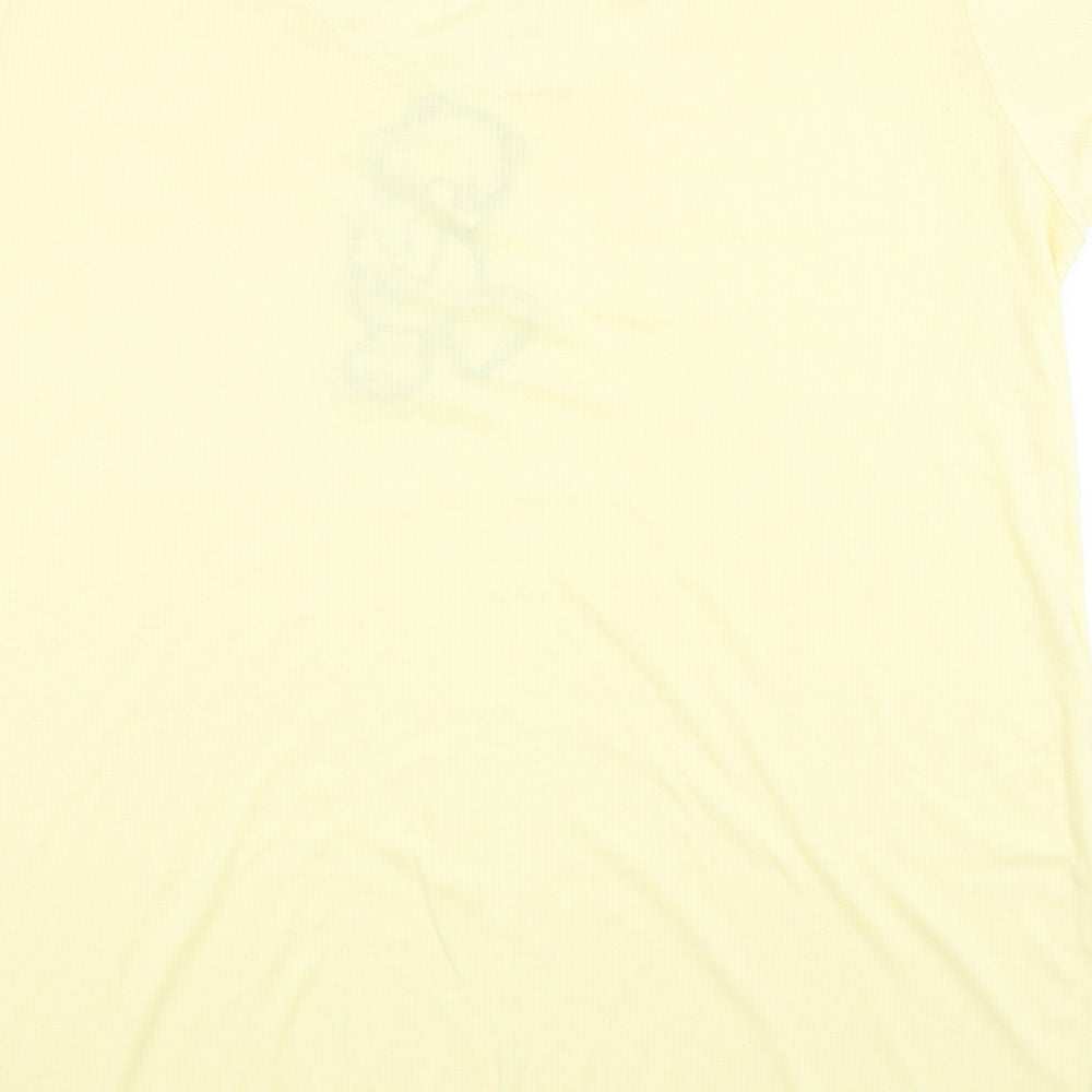 SSSHHH Womens Yellow Top Pyjama Top